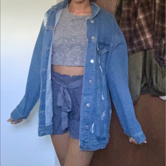Oversized jean jacket!! - Picture 4 of 4